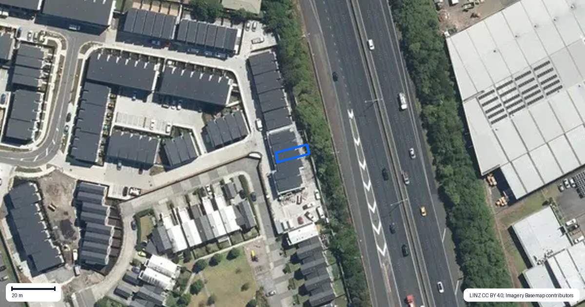 Property context map for 23 Tima Lane, Mangere Bridge, Auckland