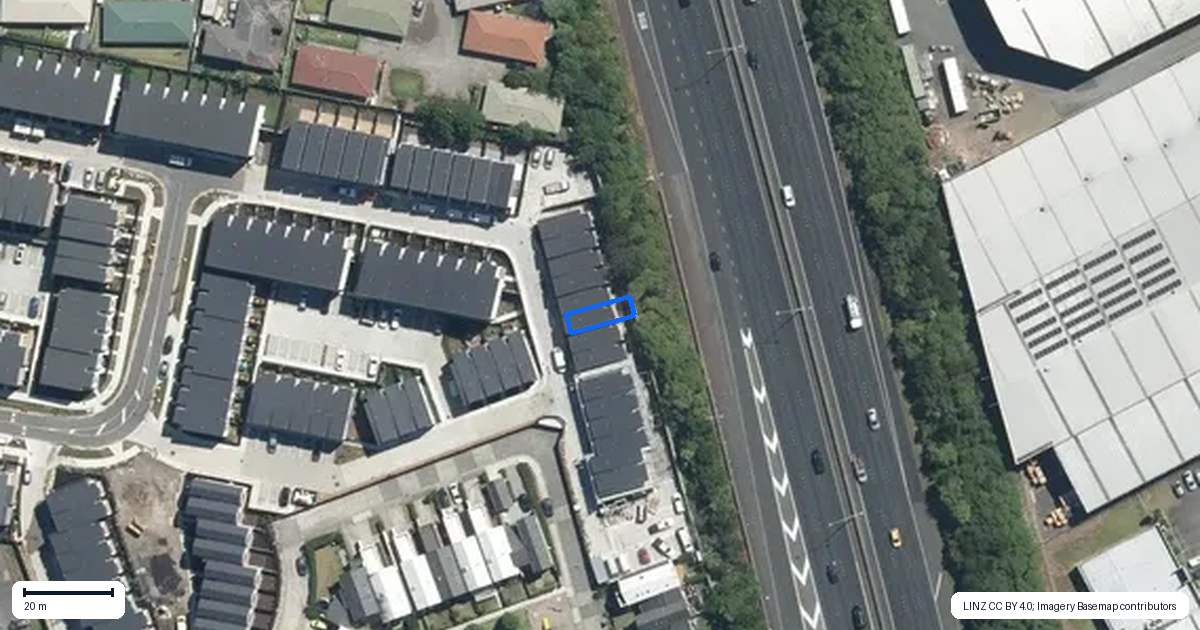 Property context map for 33 Tima Lane, Mangere Bridge, Auckland