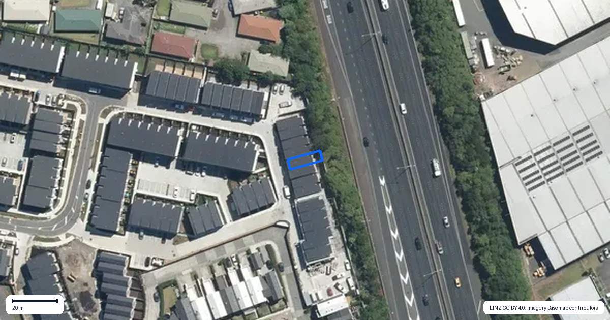 Property context map for 35 Tima Lane, Mangere Bridge, Auckland