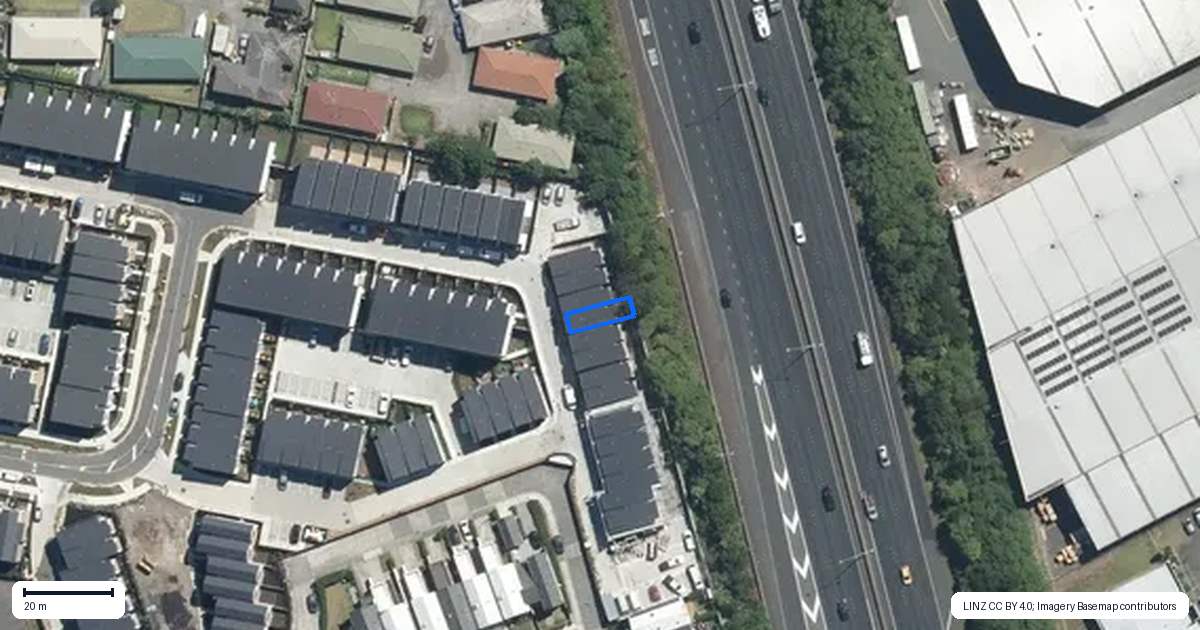 Property context map for 37 Tima Lane, Mangere Bridge, Auckland