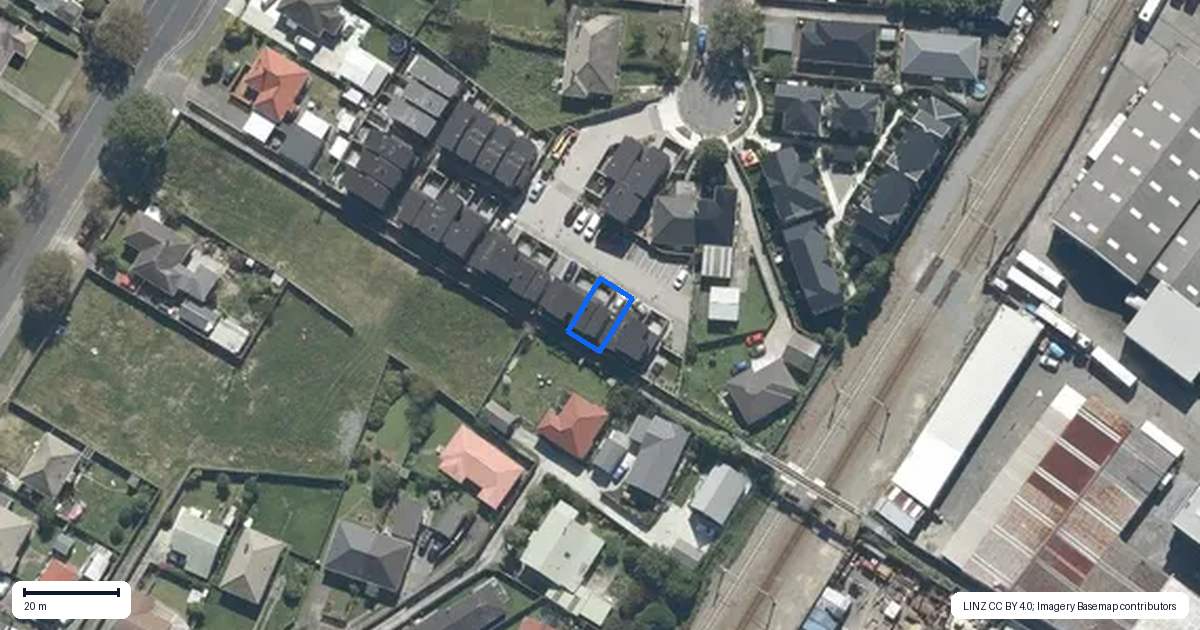Property context map for 5/7 Johnston Grove, Taita, Lower Hutt