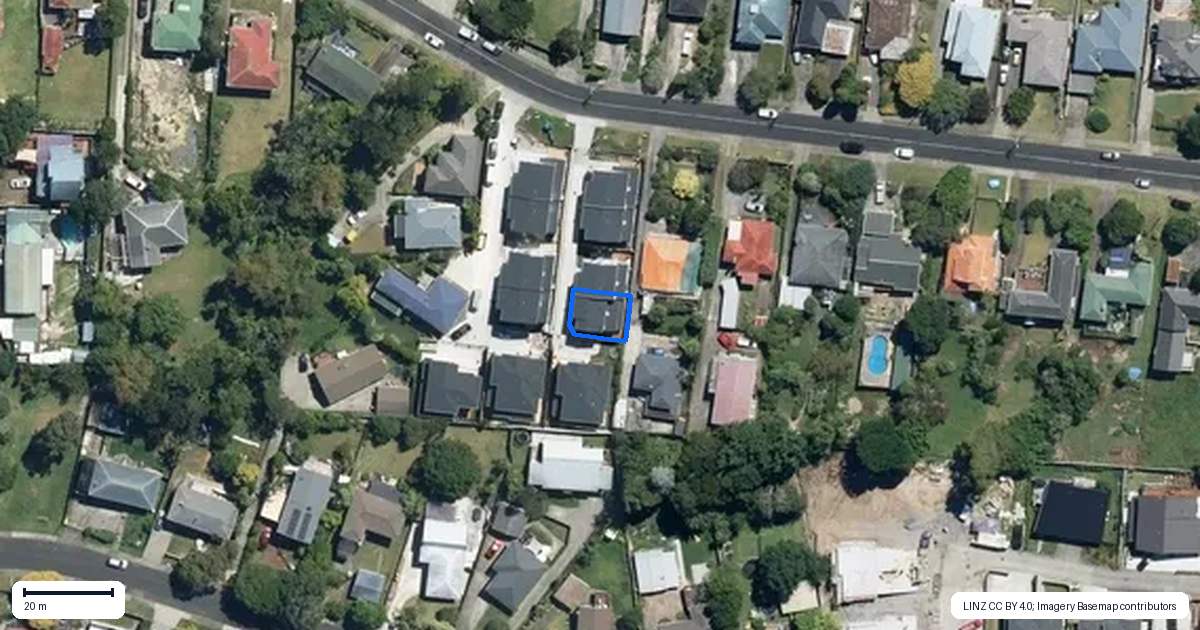 Property context map for 28C Routley Drive, Glen Eden, Auckland