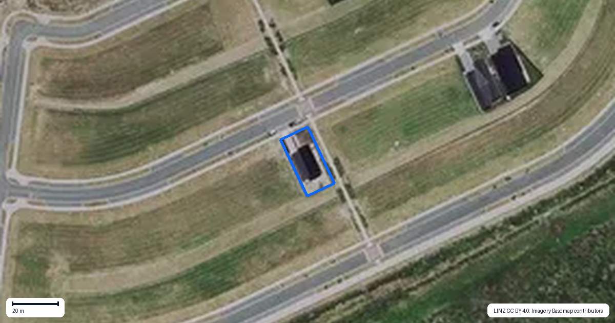 Property context map for 29 Horseshoe Terrace, Baverstock, Hamilton