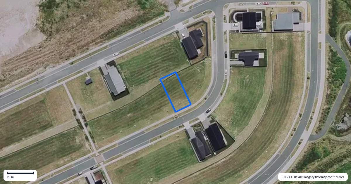 Property context map for 6 Horseshoe Terrace, Baverstock, Hamilton