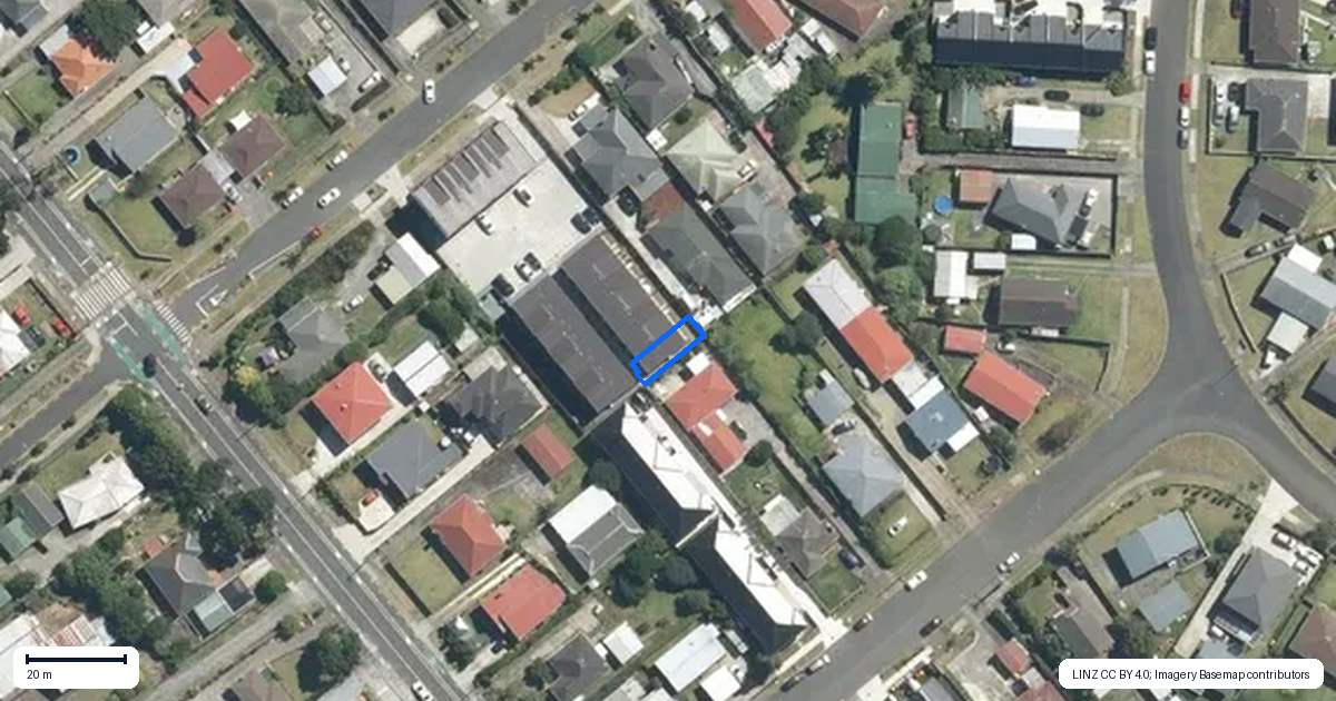 Property context map for 7/3 Cape Road, Mangere, Auckland