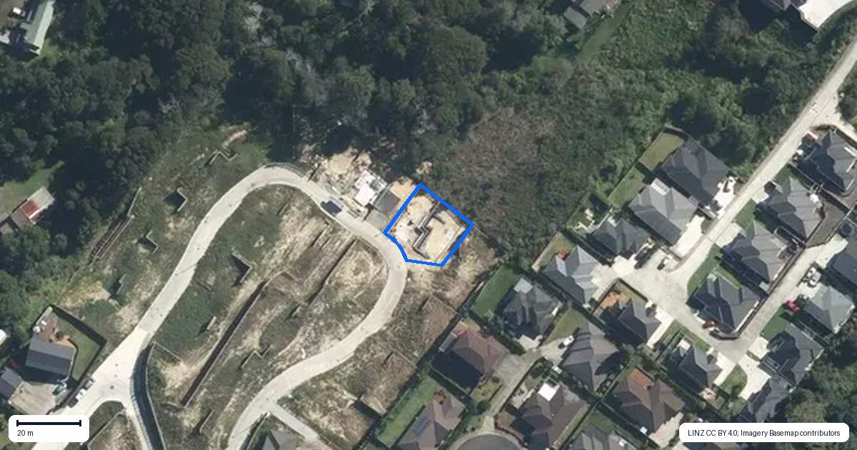 Property context map for 16 Mara Way, Sunnyvale, Auckland