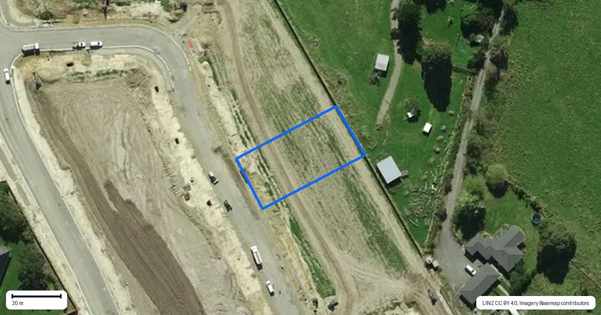 Property context map for 15 Greig Crescent, Amberley