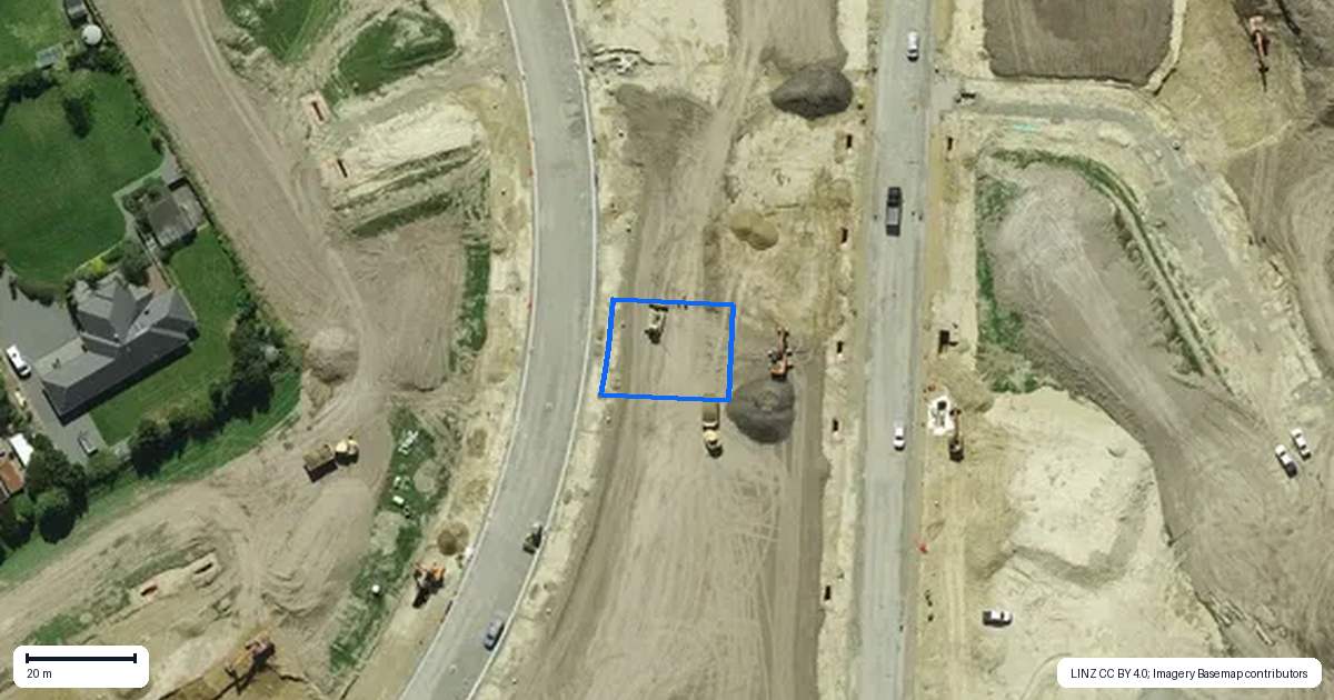Property context map for 49 Benn Street, Amberley