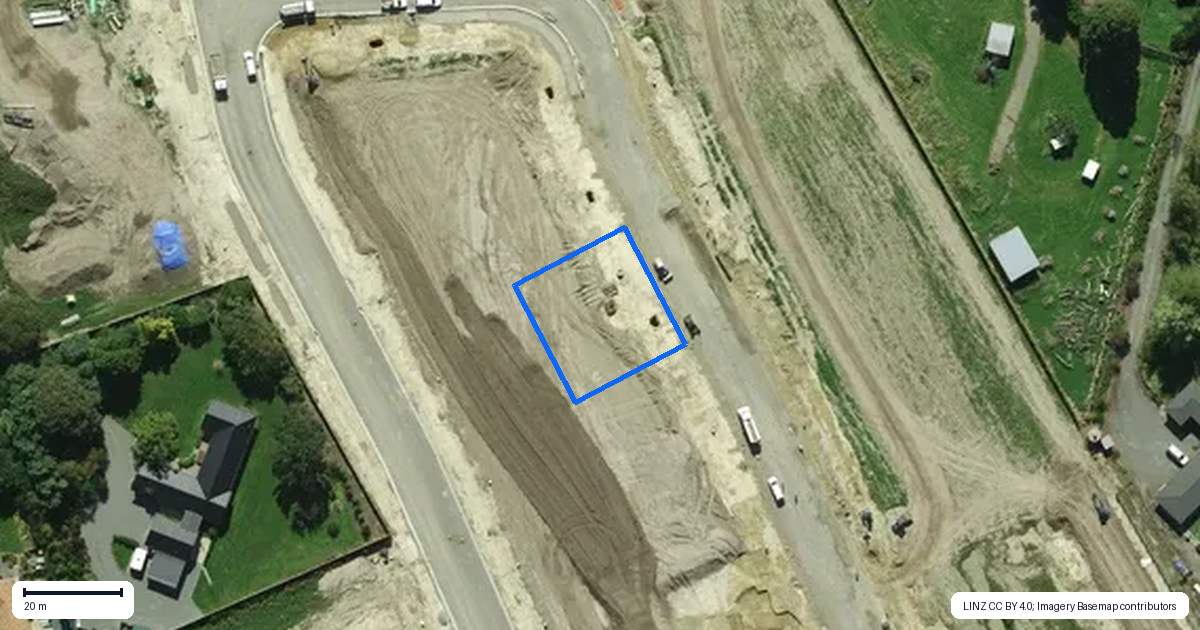 Property context map for 16 Greig Crescent, Amberley