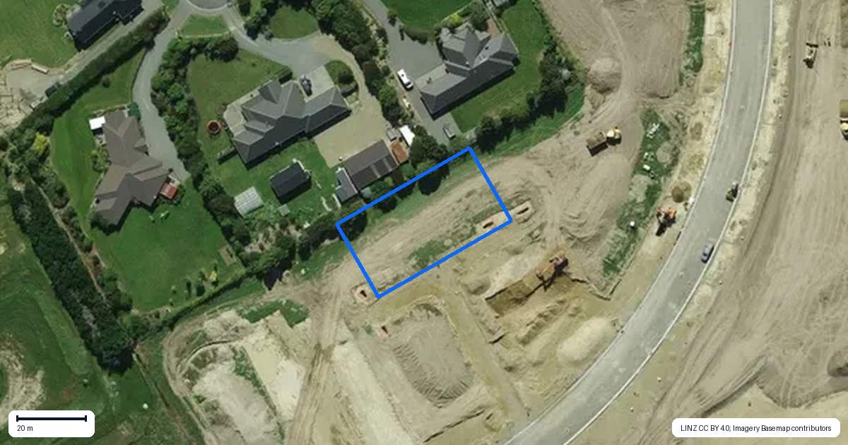 Property context map for 3 Roach Lane, Amberley