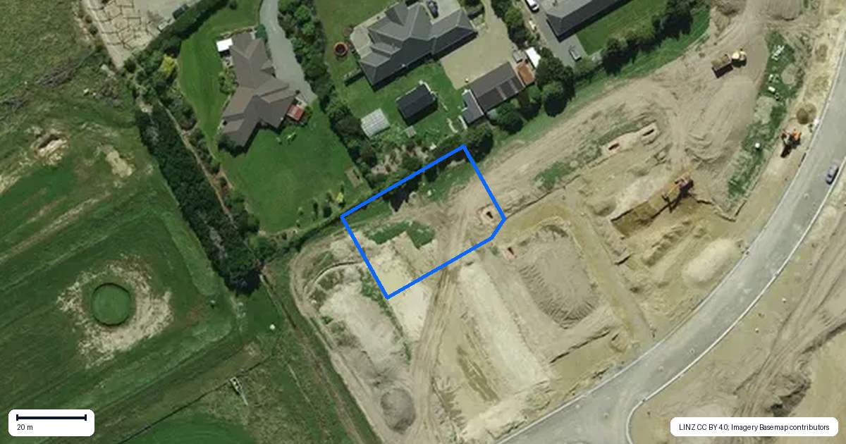 Property context map for 4 Roach Lane, Amberley