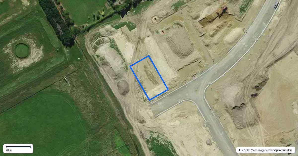 Property context map for 58 Benn Street, Amberley
