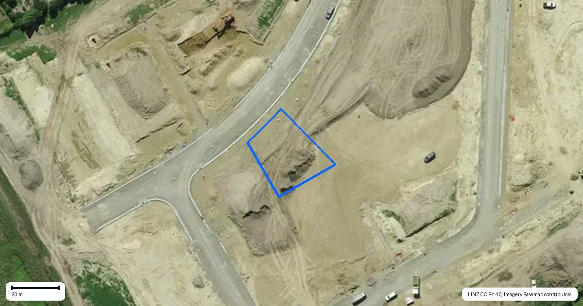 Property context map for 63 Benn Street, Amberley