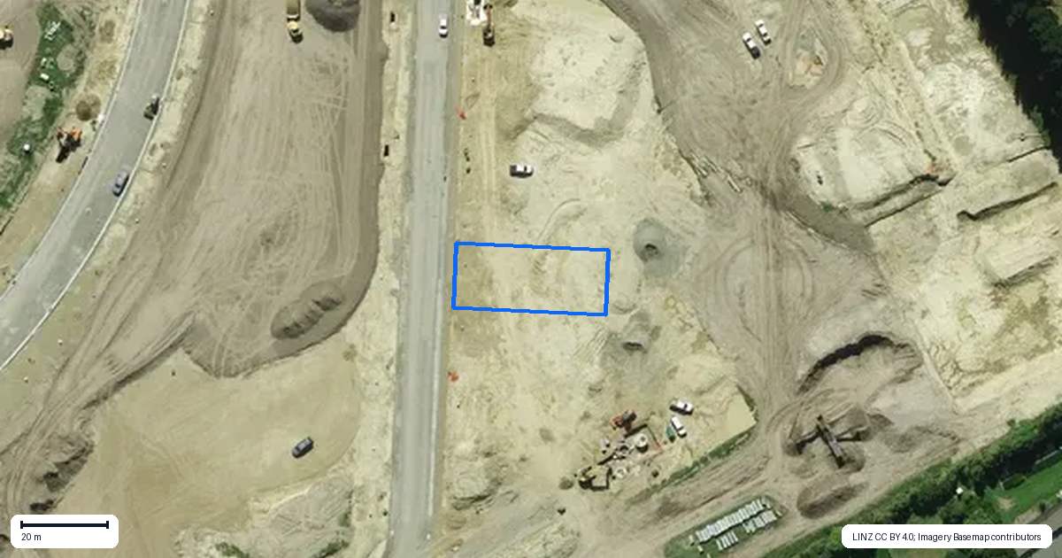 Property context map for 45 Greig Crescent, Amberley