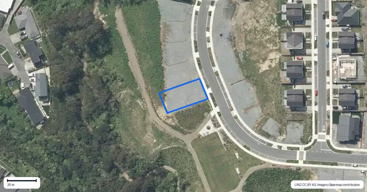 Property context map for 48 Holystone Road, Whitby, Porirua