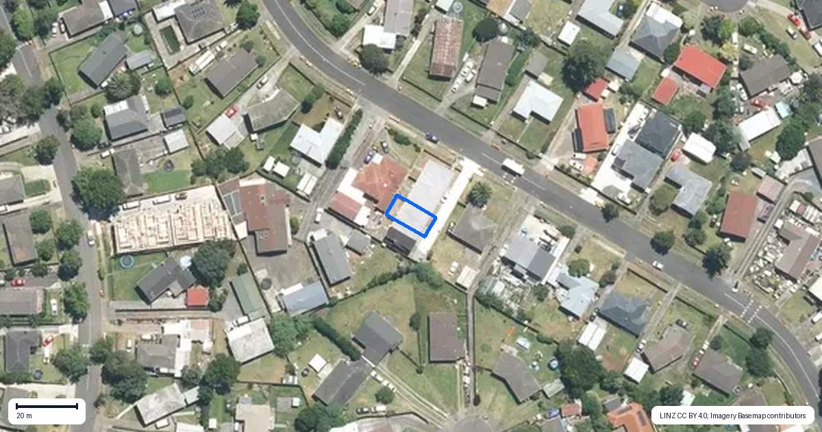 Property context map for 3/30 Arnwood Street, Manurewa, Auckland