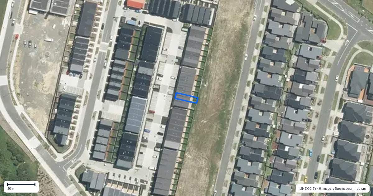 Property context map for 33 Kiato Lane, Flat Bush, Auckland