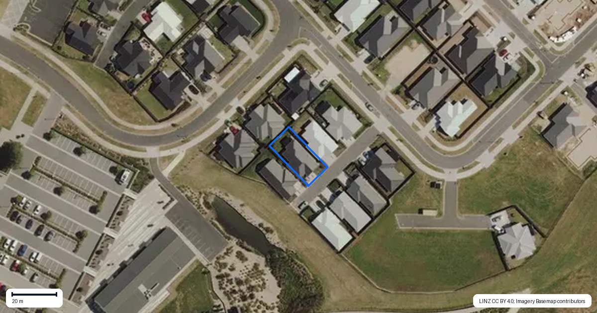 Property context map for 6 Taonga Lane, Temple View, Hamilton