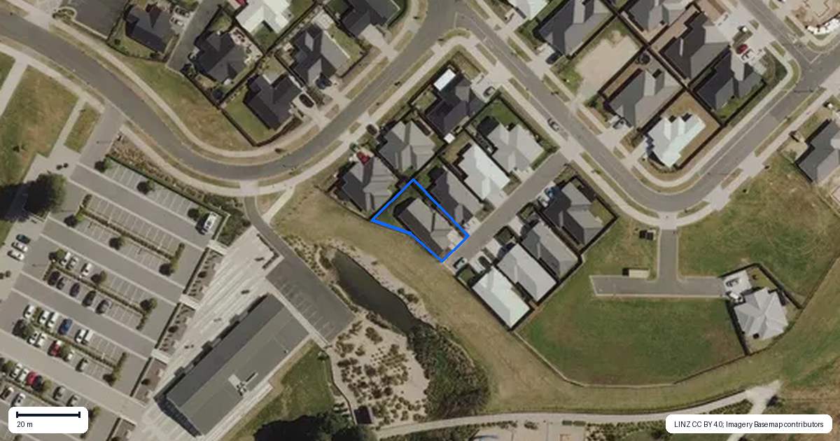 Property context map for 8 Taonga Lane, Temple View, Hamilton