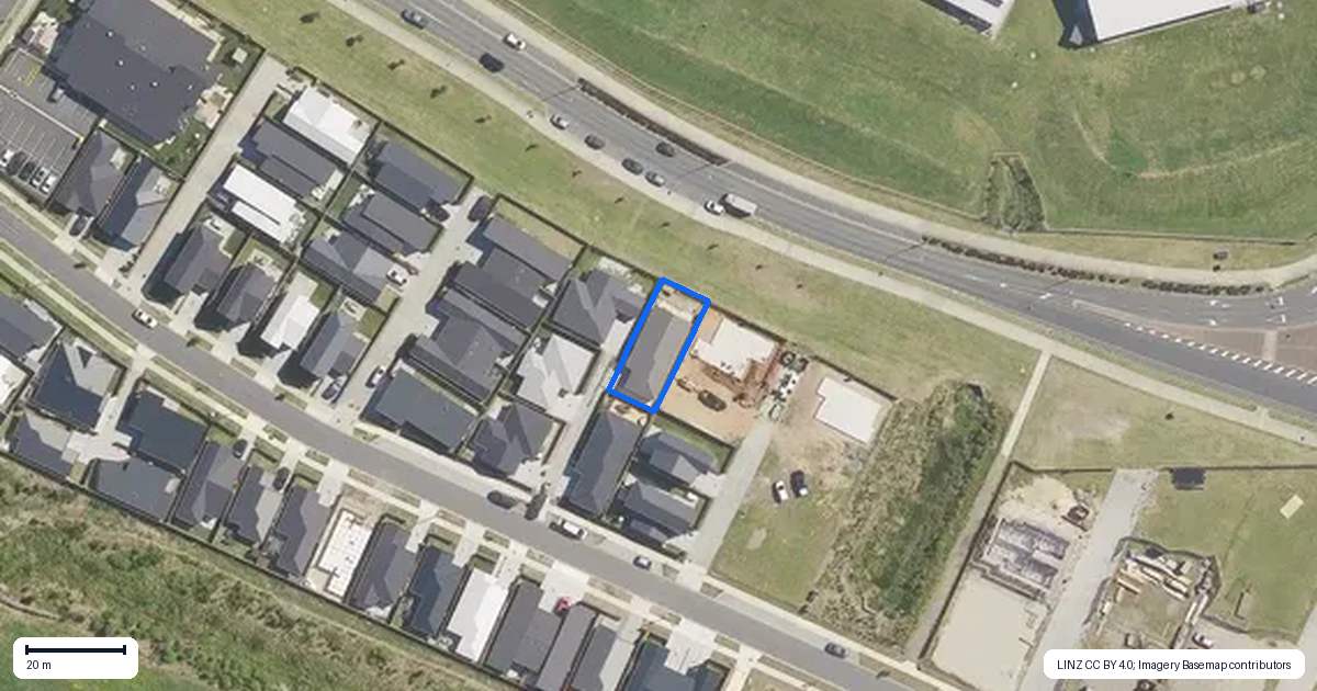 Property context map for 117 Dunkeld Drive, Papamoa