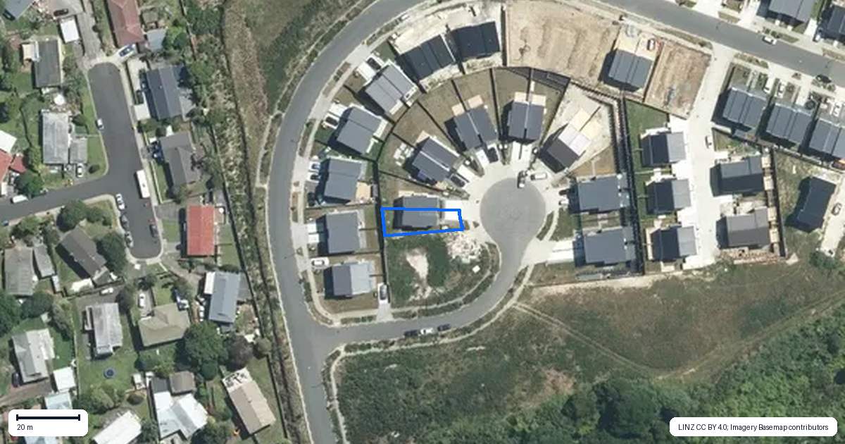 Property context map for 4A Kotahitanga Street, Papakura