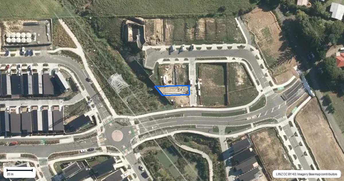 Property context map for 9A Kotiu Place, Massey, Auckland