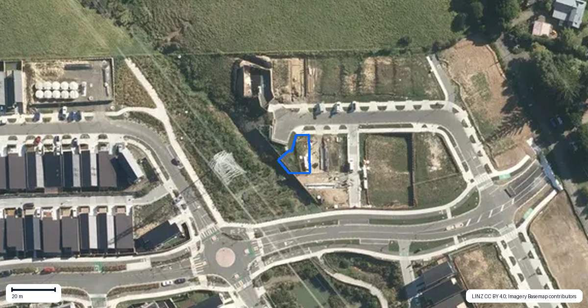 Property context map for 13 Kotiu Place, Massey, Auckland