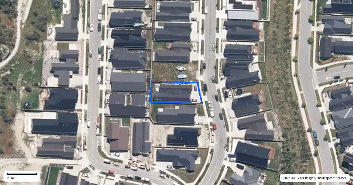 Property context map for 40 Kernel Loop, Jacks Point, Queenstown