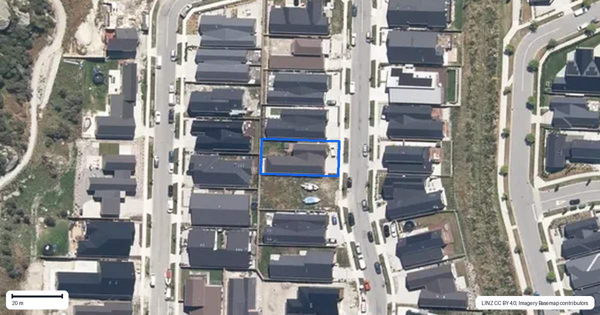 Property context map for 36 Kernel Loop, Jacks Point, Queenstown