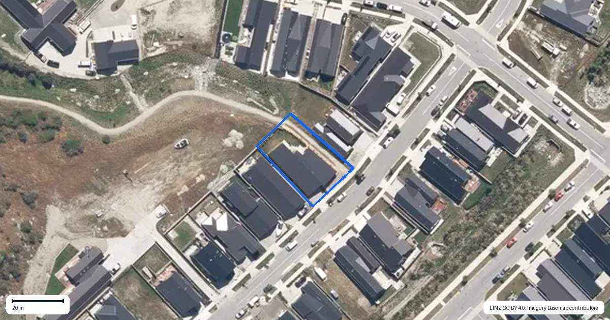 Property context map for 10 Grain Close, Jacks Point, Queenstown