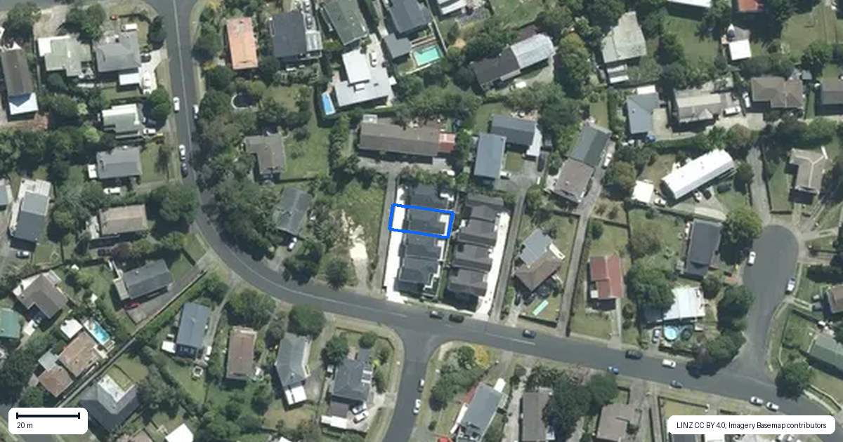 Property context map for 10C Cranston Street, Torbay, Auckland