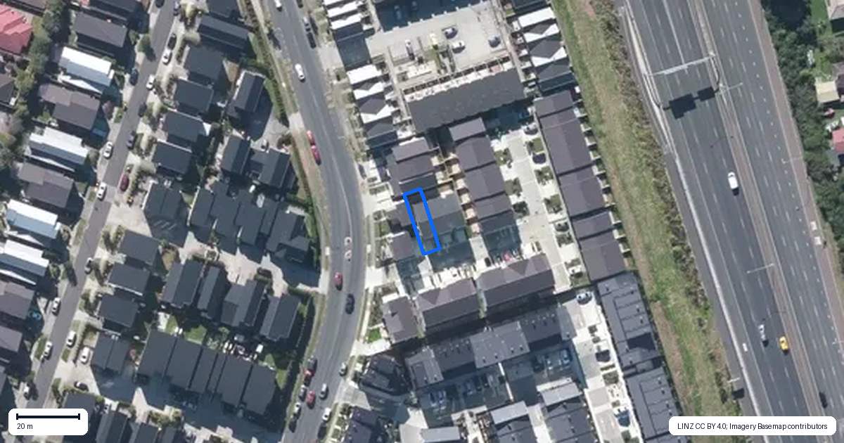 Property context map for 4 Dotterel Place, Westgate, Auckland