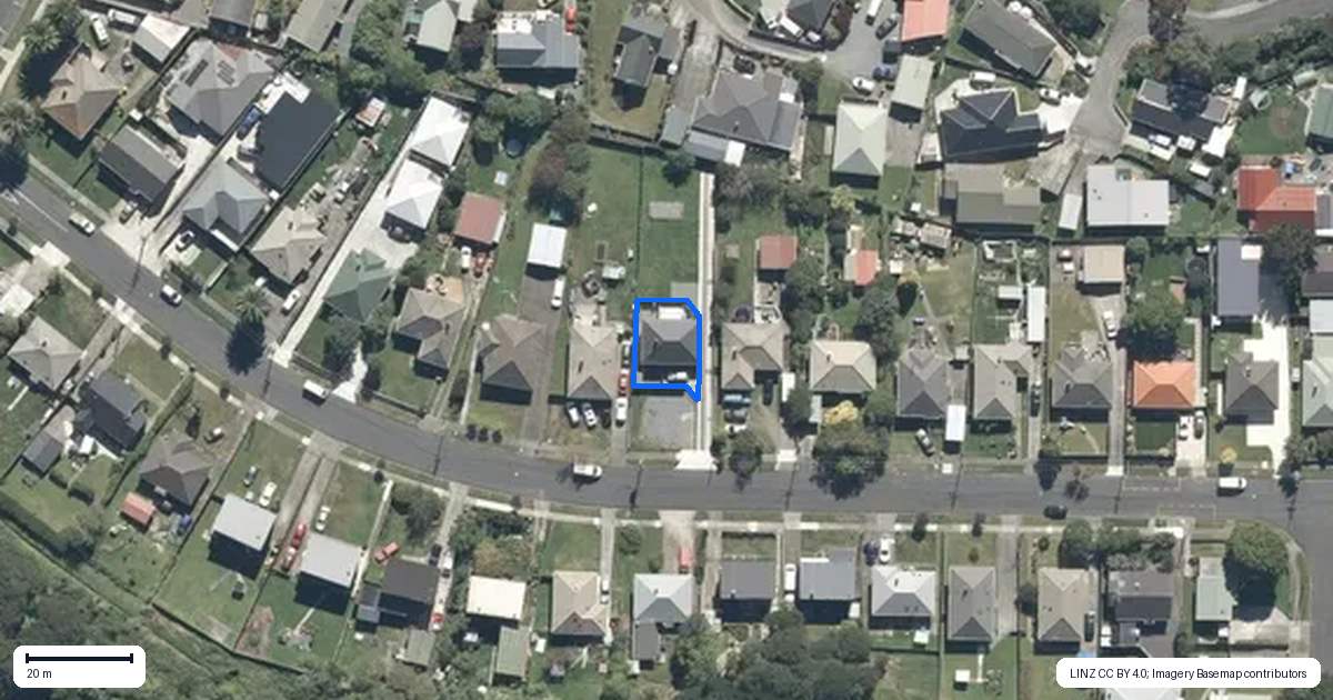 Property context map for 17B Hay Street, Naenae, Lower Hutt