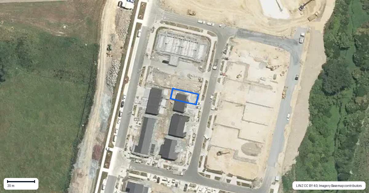 Property context map for 12 Huru Road, Flat Bush, Auckland