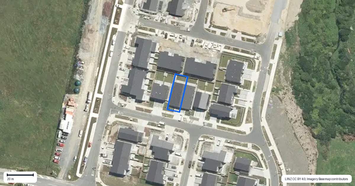 Property context map for 9 Otereti Street, Flat Bush, Auckland