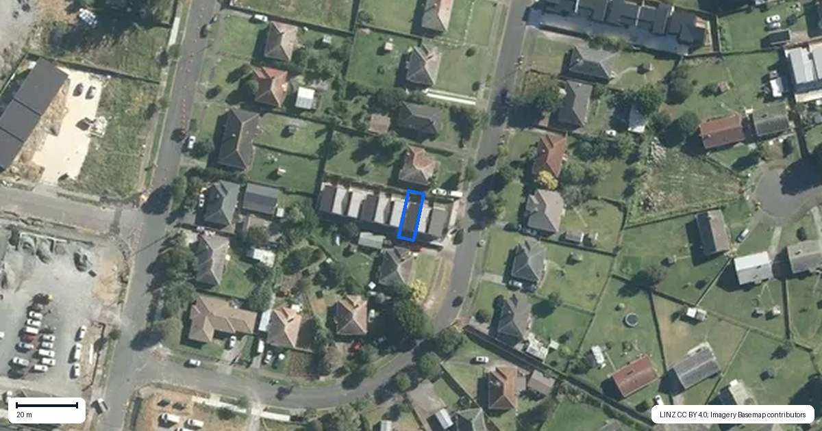 Property context map for 3/10 Evandale Street, Glen Innes, Auckland