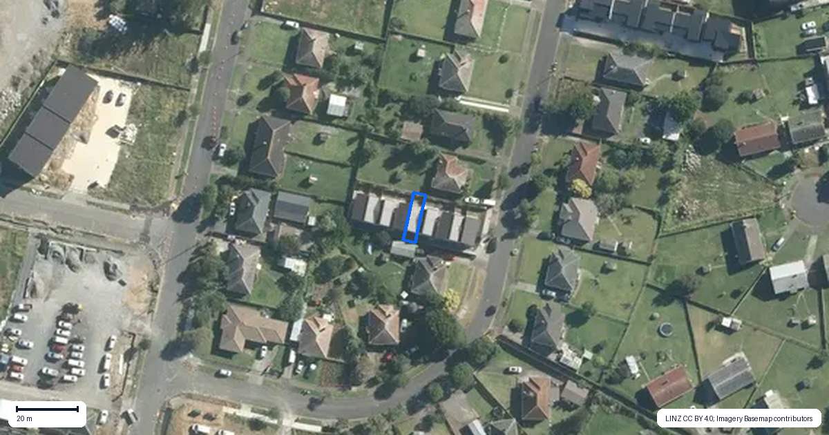 Property context map for 5/10 Evandale Street, Glen Innes, Auckland