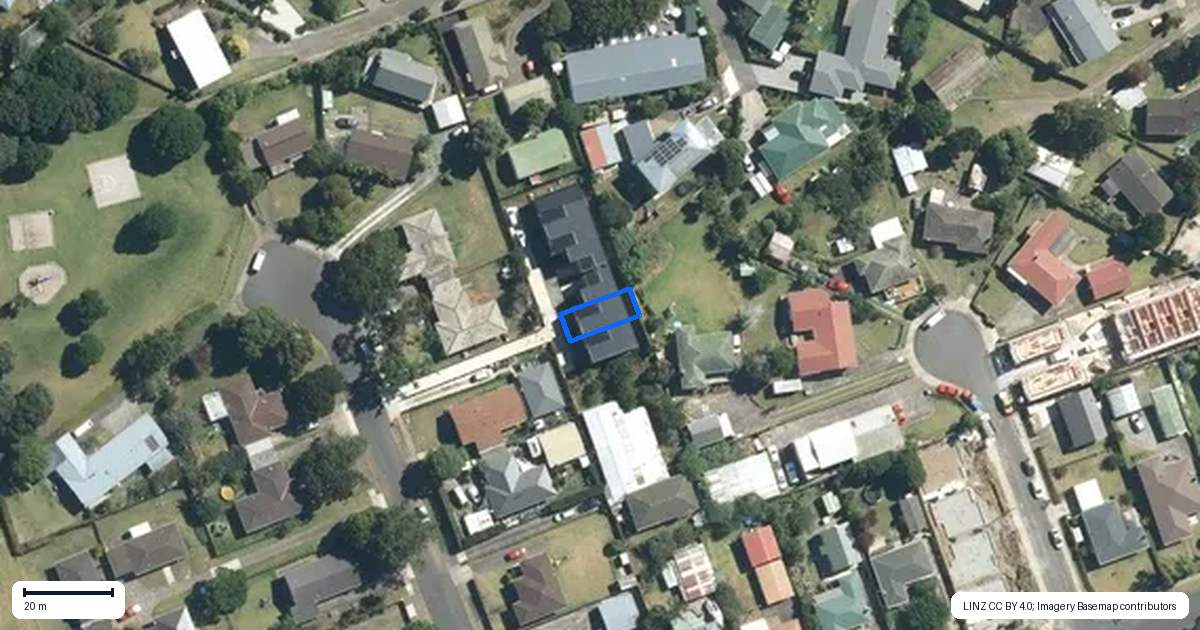 Property context map for 13B Purata Place, Mangere Bridge, Auckland