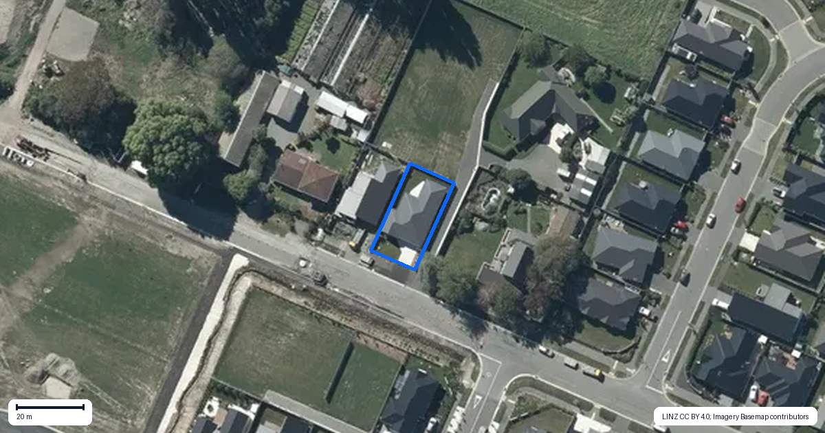 Property context map for 2/30 Quaifes Road, Halswell, Christchurch