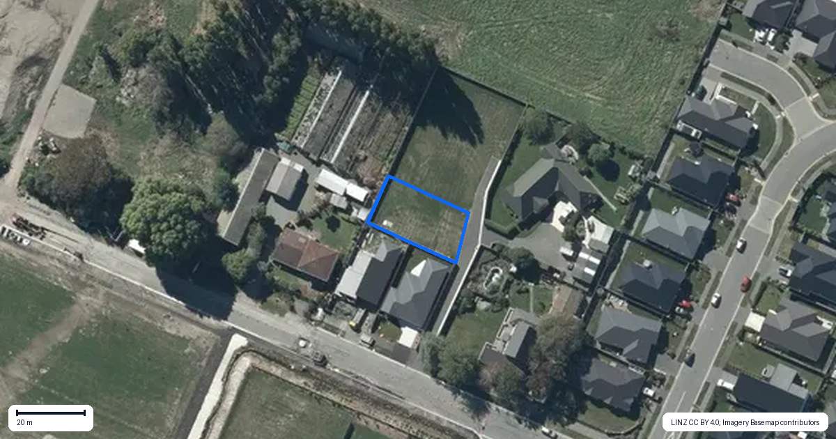 Property context map for 3/30 Quaifes Road, Halswell, Christchurch