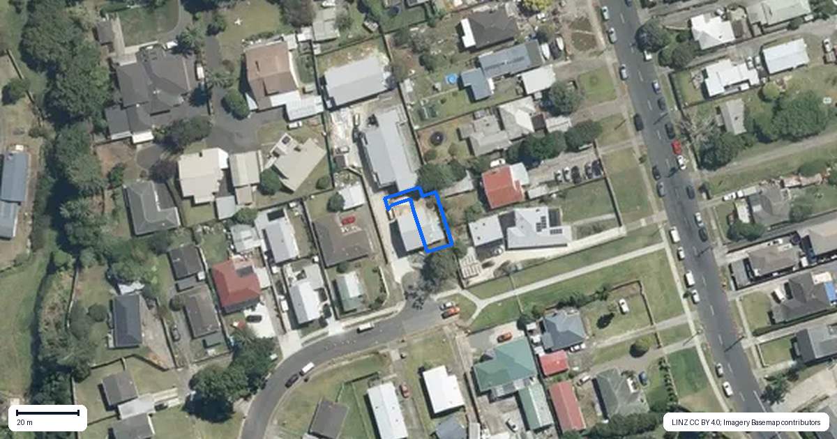 Property context map for 80 Molesworth Place, Mangere, Auckland
