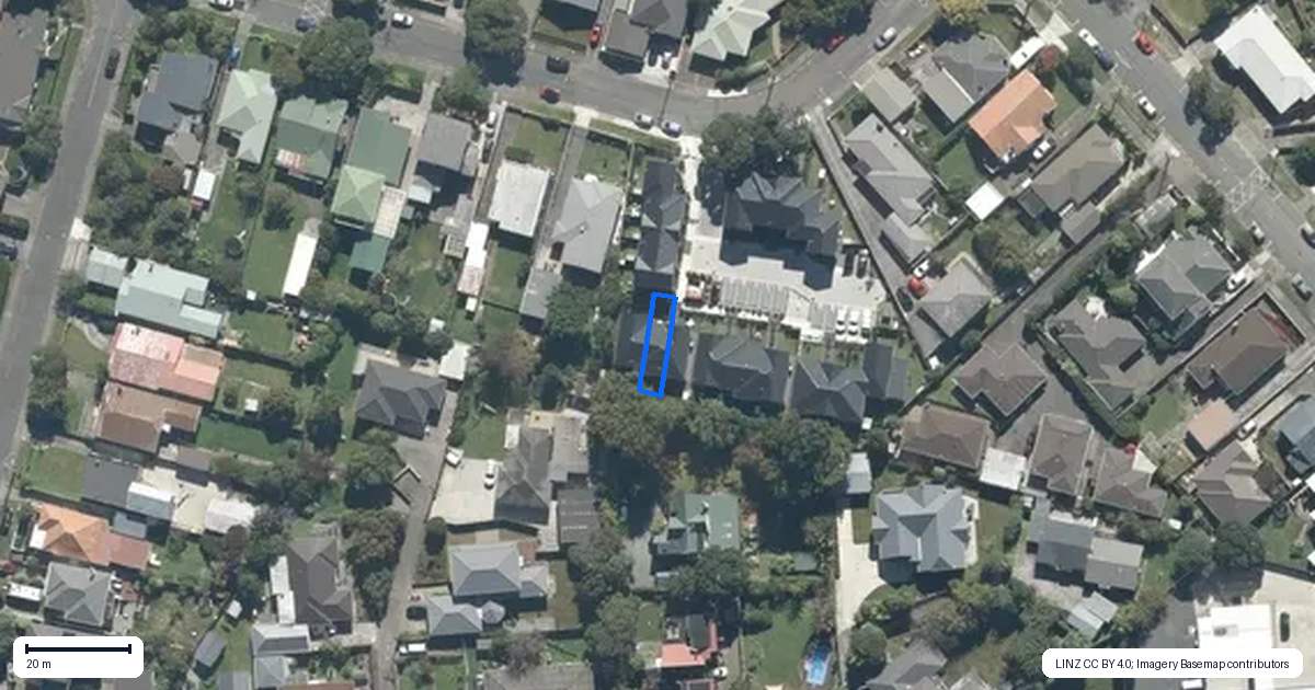 Property context map for 7/7 Ariki Street, Boulcott, Lower Hutt