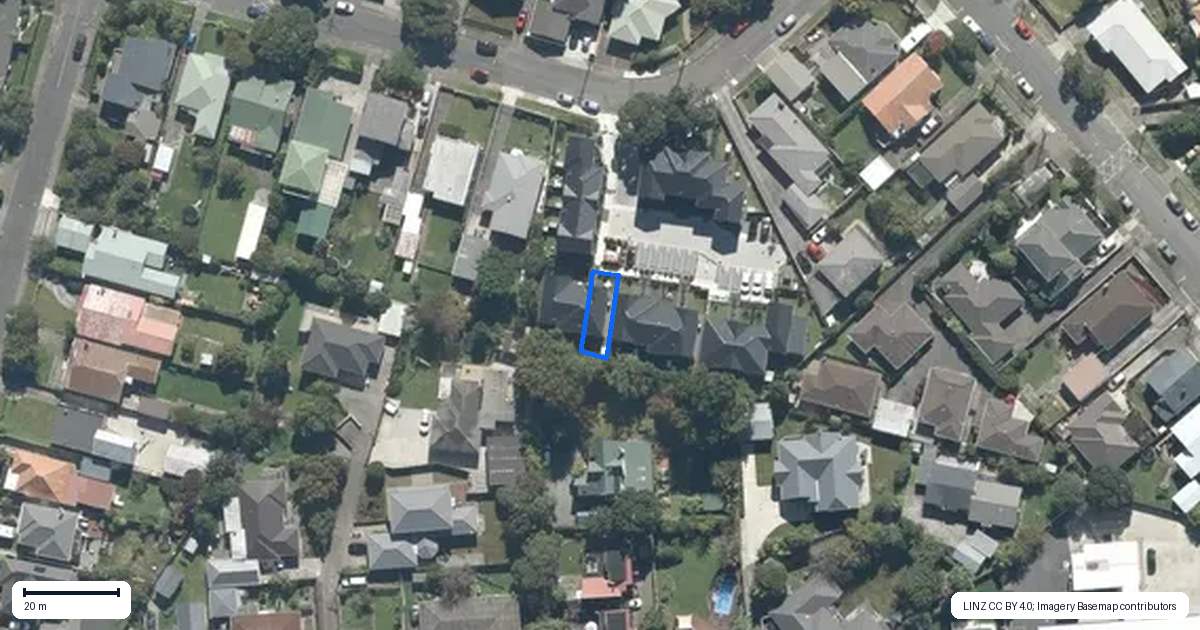Property context map for 8/7 Ariki Street, Boulcott, Lower Hutt