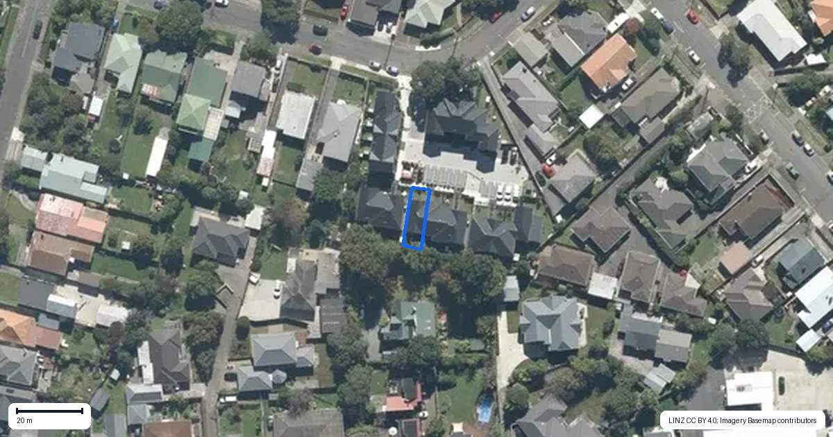Property context map for 9/7 Ariki Street, Boulcott, Lower Hutt