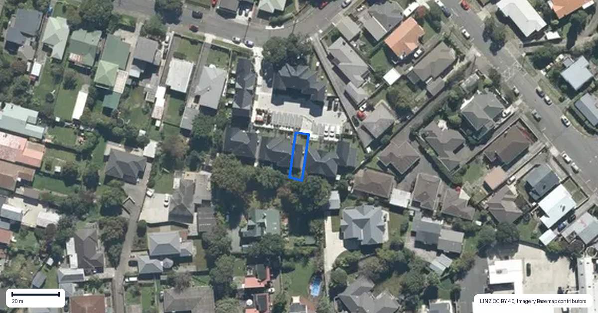 Property context map for 12/7 Ariki Street, Boulcott, Lower Hutt