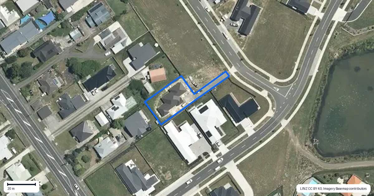 Property context map for 3 Hoki Avenue, Morrinsville