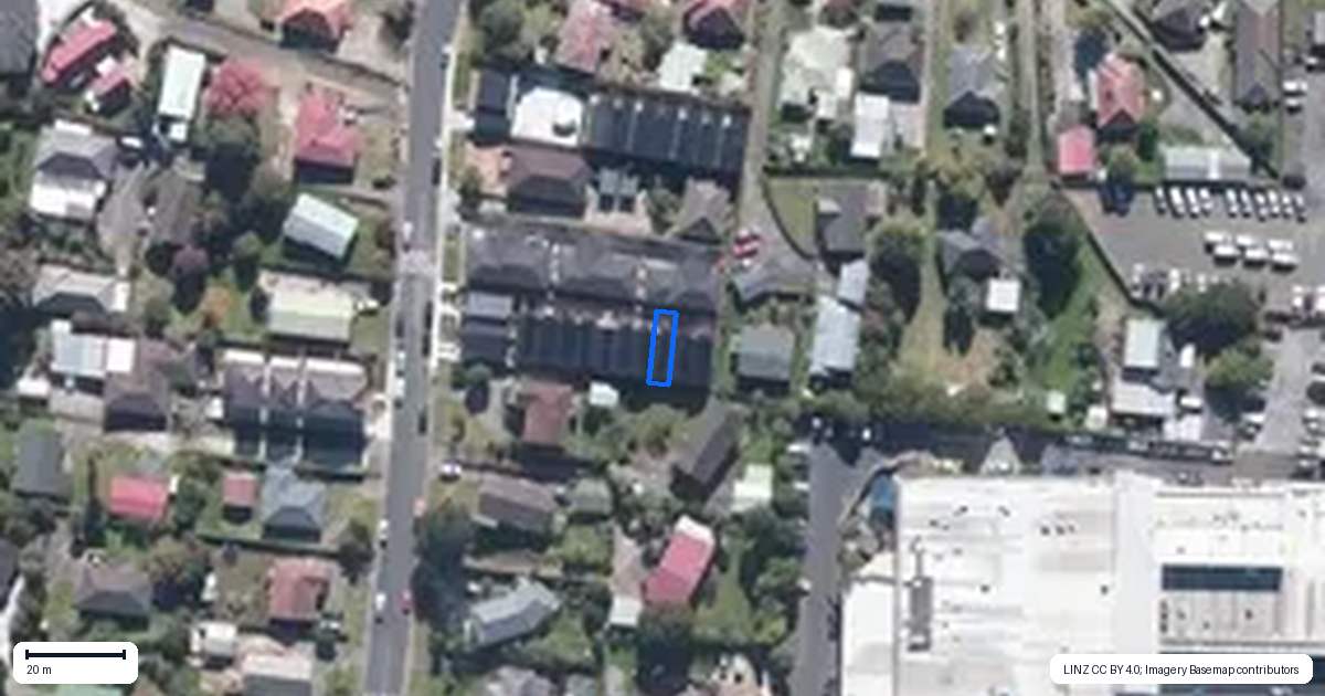 Property context map for 11/23 Tudor Road, Henderson, Auckland