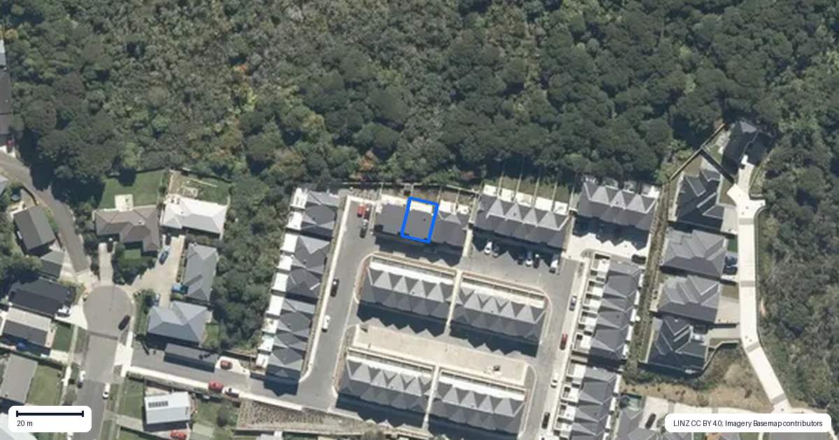 Property context map for 23 Te Ara o Puakawe, Wainuiomata, Lower Hutt