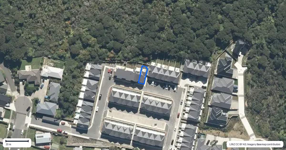 Property context map for 27 Te Ara o Puakawe, Wainuiomata, Lower Hutt