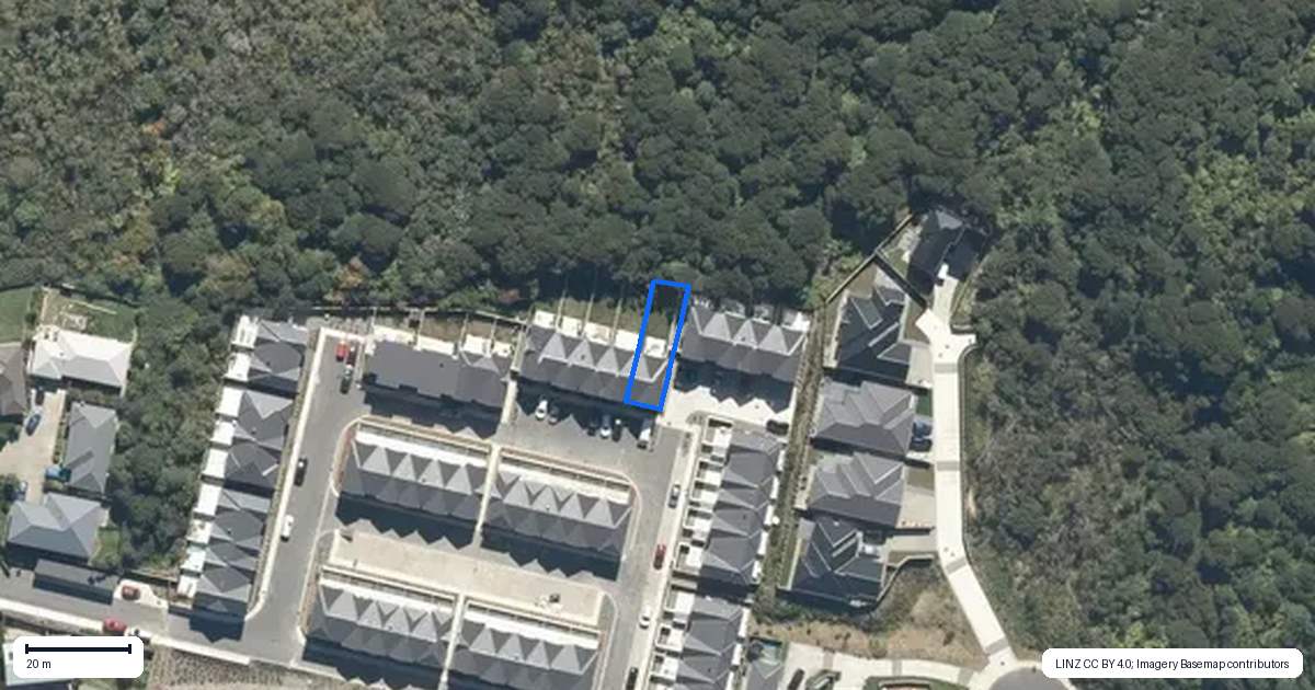 Property context map for 37 Te Ara o Puakawe, Wainuiomata, Lower Hutt